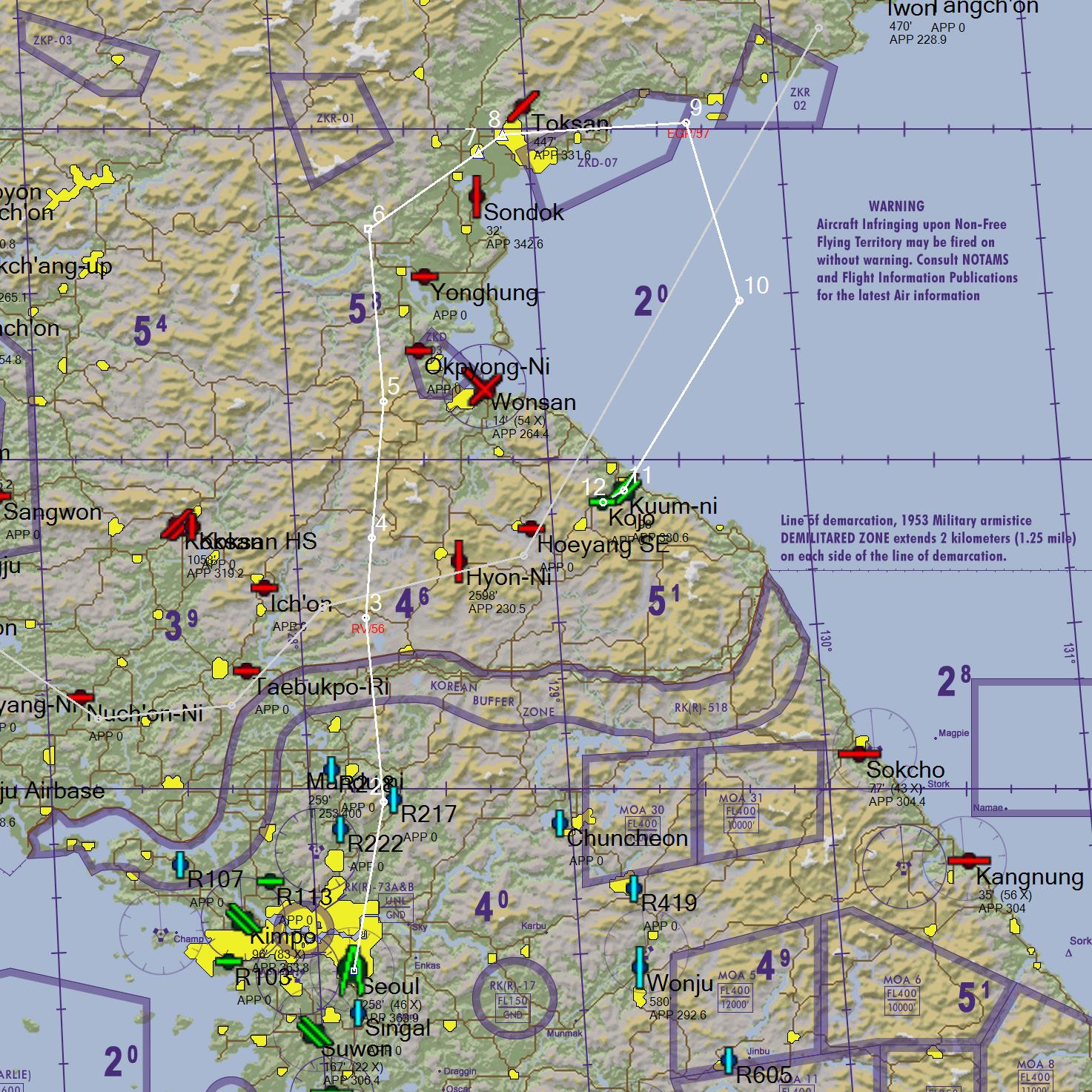 Flight Map